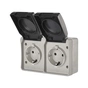 Розетка EMOS 16A 250V IP44 подвійна (A1396.1) - уменьшенное изображение 7