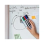 Набір маркерів Axent Whiteboard D2800: 4 маркери та магнітний тримач-губка (D2800-80) - зменшене зображення 3