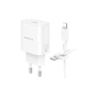 Зарядное устройство BOROFONE BA82A Platinum USB-C PD25W + cable USB-C to Lightning White (6941991112263) - уменьшенное изображение 4