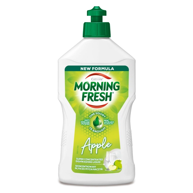 Средство для ручного мытья посуды Morning Fresh Apple 400 мл (5000101509636/8998103018829) - изображение 1