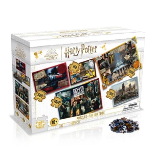 Пазл Winning Moves Harry Potter 5 in 1 (WM03015-ML1-4) зображення 1