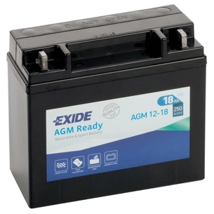 Акумулятор автомобільний EXIDE Ready AGM 18Ah Ев (-/+) (250EN) (AGM12-18) зображення 1