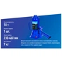 Домкрат Vitol DB-10004/T91004, телескопічний, гідравлічний, 10т, min 230мм, max 460мм (DB-10004) - зменшене зображення 6