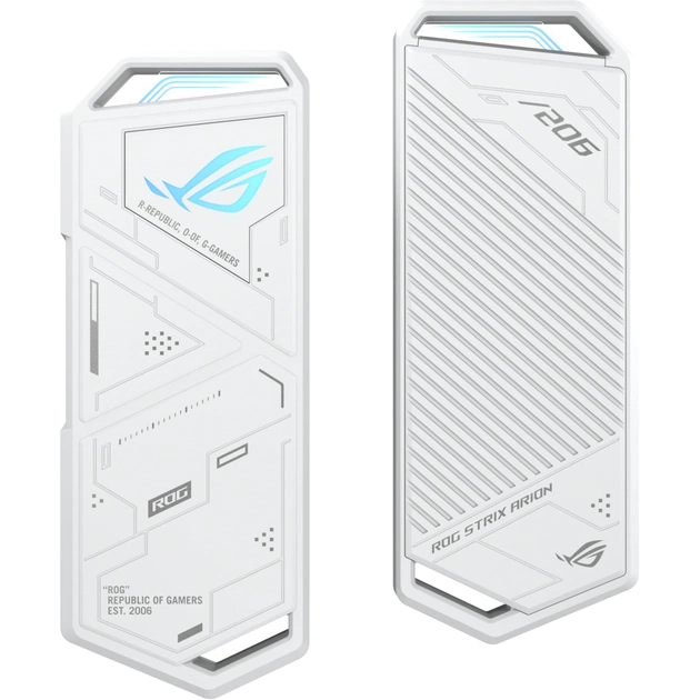 Кишеня зовнішня ASUS SSD ROG STRIX ARION ESD-S1C/WHT/G/AS PCIe NVMe M.2 2230/2242/2260/2280 USB-C 3.2 Gen 2x1 (90DD02H1-B09000) - picture 3