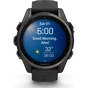 Смарт-годинник Garmin fenix 8 43mm, AMOLED, Saph, CrbnGry Ti/Blk, Blk/PebblGryBnd, (010-02903-21/010-02903-28) - зменшене зображення 8