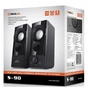 Акустична система REAL-EL S-90 Black - зменшене зображення 9