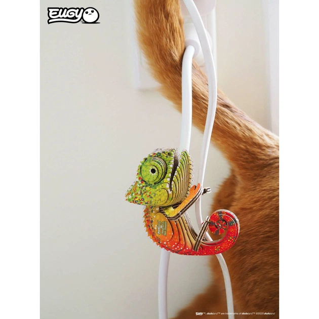 Пазл Eugy 3D Зоопарк Хамелеон (XEG-075) - picture 10