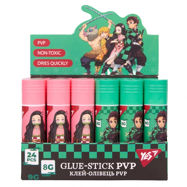 Клей Yes олівець PVP Demon Slayer 8г (320300) - picture 2