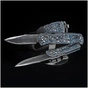 Ніж Maserin Power, Magnacut, fat carbon arctic blue (502/BM) - зменшене зображення 11
