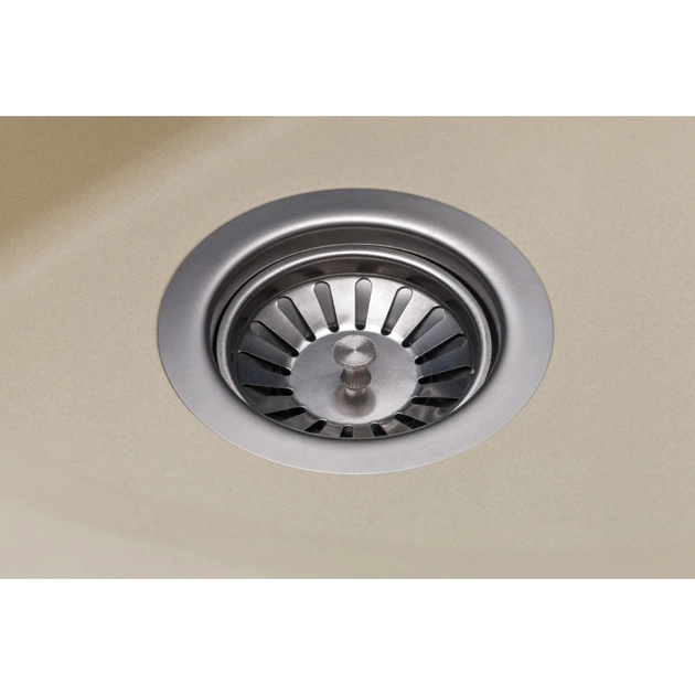 Мийка кухонна GRANADO RONDA ivory з сифоном (470*490mm.) (gr2204) - picture 3