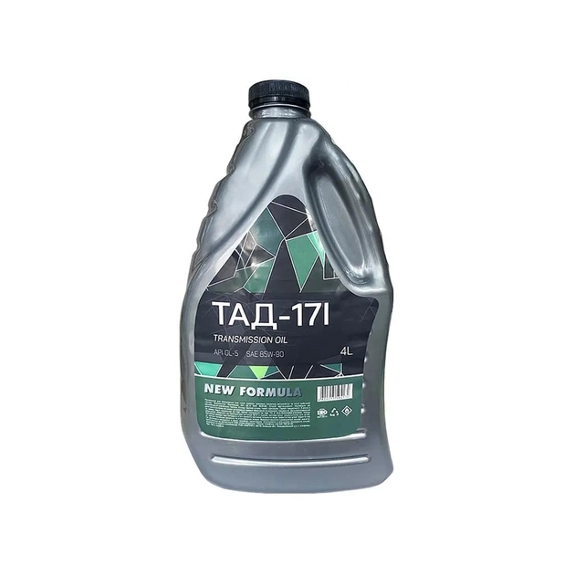 Трансмиссионное масло NEW FORMULA ТАД-17І 4л ПЕТ 3,3кг (NF197735) - изображение 1