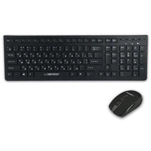 Комплект Esperanza Tacoma Wireless Black (EK136UA) зображення 1