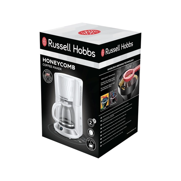 Крапельна кавоварка Russell Hobbs Hobbs 27010-56 Honeycomb White (27010-56) - зображення 9