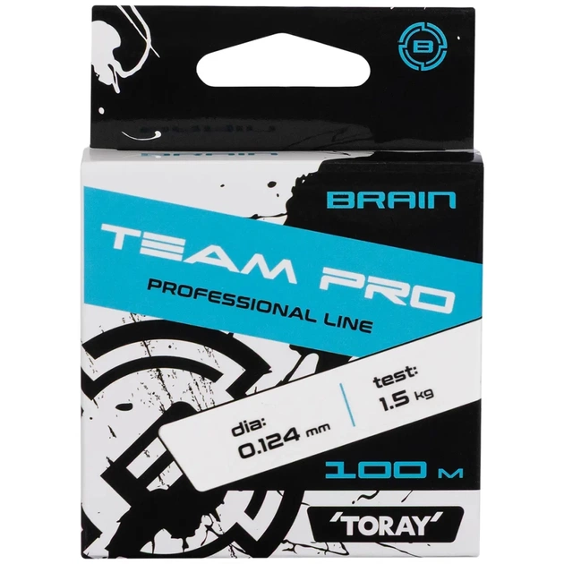 Волосінь Brain Team Pro 100m 0.124mm 1.5kg (1858.26.93) - picture 2