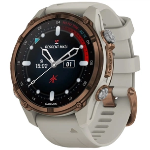 Смарт-годинник Garmin Descent Mk3i, 43mm, SKF12 PVD Ti/Fr Gry, Dive Computer, GPS дайвінг комп'ютер (010-02753-14) зображення 1