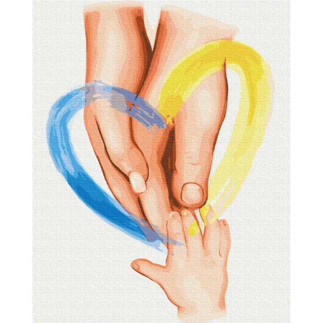 Картина по номерам ZiBi Сімейне тепло ©Svetlana Drab 40*50 см (ZB.64046) - зображення 1
