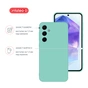 Чохол до мобільного телефона Intaleo Silicone Samsung Galaxy A55 Light Blue (1283126600272) - зменшене зображення 3
