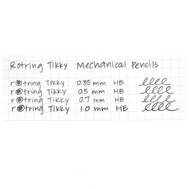 Олівець механічний Rotring Drawing TIKKY Red PCL 0,5 (R1904699) - зображення 6