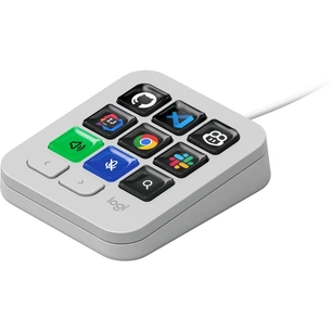 Набор блогера Logitech MX Keypad USB Type-C Pale Grey (920-013892) изображение 1