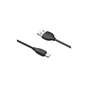 Дата кабель USB 2.0 AM to Micro 5P 1.0m 2.4A black BOROFONE (6931474701770) - зменшене зображення 1