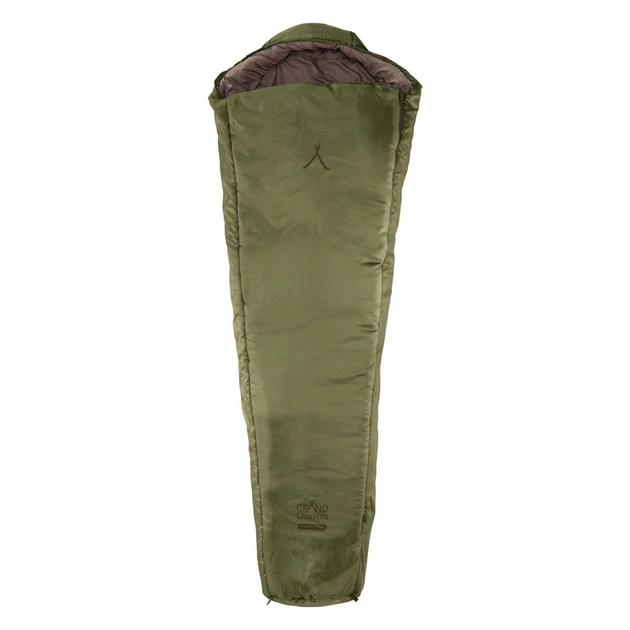 Спальний мішок Grand Canyon Fairbanks 190 -4°C Capulet Olive Left (340020) - зображення 1