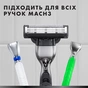 Змінні касети Gillette Mach3 Charcoal Деревне вугілля 5 шт. (8700216062770) - уменьшенное изображение 6
