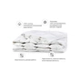 Ковдра MirSon антиалергенна 3M Thinsulate №1341 Luxury Exclusive Зимова 200x220 см (2200001530850) - зменшене зображення 2