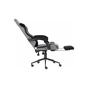 Крісло ігрове GT Racer X-2324 Gray/Black (X-2324 Fabric Gray/Black Suede) - зменшене зображення 4