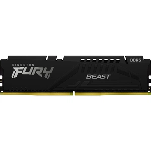 Модуль пам'яті для комп'ютера DDR5 32GB 6000 MHz Beast Black Kingston Fury (ex.HyperX) (KF560C40BB-32) зображення 1
