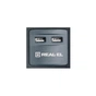 Мережевий фільтр живлення REAL-EL RS-8F USB CHARGE 3m, black (EL122300004) - зменшене зображення 2