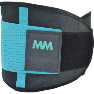 Пояс компресійний MadMax MFA-277 Slimming and Support Belt black/turquoise S (MFA-277-TRQ_S) зображення 1
