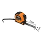 Рулетка Neo Tools Super Black, 7.5мx25мм, з фіксатором змотування, магніт (67-244) - зменшене зображення 9