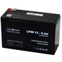 Батарея до ДБЖ LogicPower LPM 12В 9Ah (3866) - зменшене зображення 2