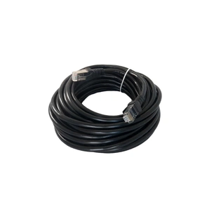 Патч-корд Extradigital 8м, FTP, Cat. 6, CCA, black (KBP1868) изображение 1