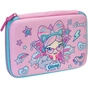 Пенал Cool For School 1 відділення з органайзером рожевий (QT-5630-Pink) - зменшене зображення 1