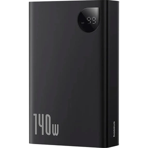 Батарея універсальна Baseus Adaman Metal Digital Display 24000mAh 140W, Black (P10021508113-00) (P10021507112-02) зображення 1