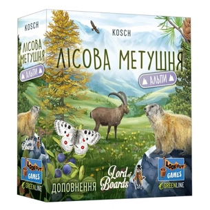 Настільна гра Lord of Boards Лісова метушня. Альпи (Forest Shuffle: Alpine Expansion) (укр.) доповнення (LOB2405UA) зображення 1