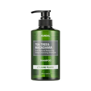 Шампунь Kundal Tea Tree & Macadamia Deep Cleansing Shampoo Ylang-Ylang 500 мл (8809693257850) зображення 1
