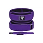 Атлетичний пояс RDX RX5 Double Belt неопреновий Purpel S (WBD-RX5PR-S) - зменшене зображення 3