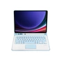 Чохол до планшета BeCover Keyboard+TouchPad Samsung Tab S9 (SM-X710/SM-X716)/S9 FE (SM-X510/SM-X516B) 11.0" Light Blue (712420) - зменшене зображення 3