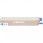 Тонер-картридж BASF OKI C810 Cyan 44059119/44059107 (KT-C810C) - зменшене зображення 2