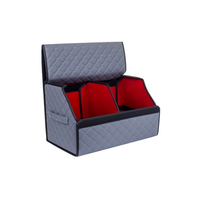 Сумка-органайзер EVAtech ECO M 30x30x50 см сіра з сірою ниткою (EHECEMGGBR) - picture 3