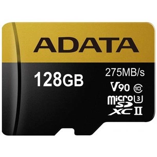 Карта пам'яті ADATA 128GB microSD class 10 UHS-II U3 (AUSDX128GUII3CL10-C) зображення 1