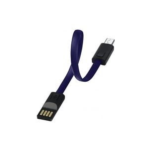 Дата кабель USB 2.0 AM to Micro 5P 0.22m blue ColorWay (CW-CBUM022-BL) зображення 1