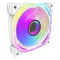Кулер до корпусу DARKFLASH INF24 3IN1(PWM) WHITE - зменшене зображення 3