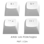 Клавіатура Dark Project ALU81 Terra Nostra PBT RGB Mech G3MS Moonstone White (DPKB_NOSTRA_81_ANSI_WHITE_UA) - зменшене зображення 10