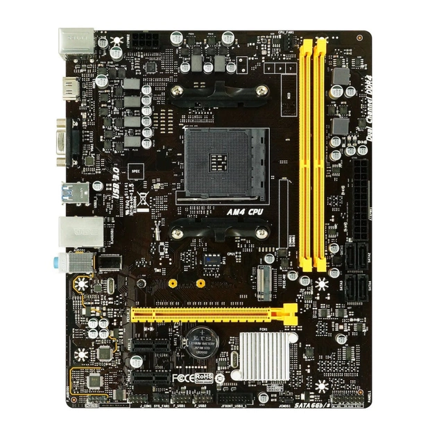 Материнська плата Biostar B450MH - зображення 1