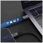 Дата кабель USB-C to USB-C 1.0m PD 100W black-grey Armorstandart (ARM69370) - зменшене зображення 4