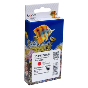 Картридж Barva Canon PFI-300R 4199C001 920с red (IC-PFI300R) зображення 1