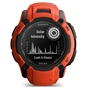 Смарт-годинник Garmin Instinct 2X, Solar, Flame Red, GPS (010-02805-01) - зменшене зображення 2